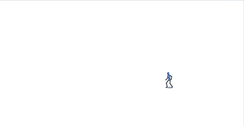 Falling Meteorite animation